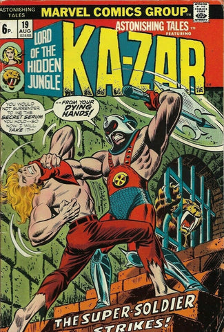 Astonishing Tales #19 - Marvel Comics - 1973 - PENCE Copy