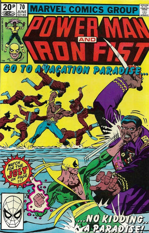 Power Man & Iron Fist #70 - Marvel Comics - 1981