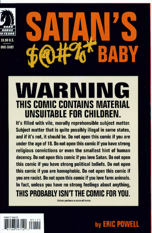 Satan's $@#%* Baby #1 - Dark Horse