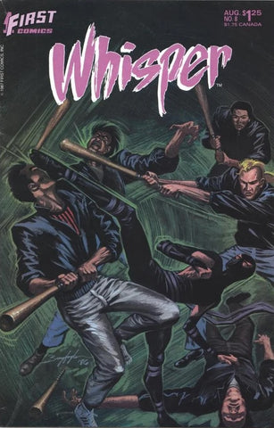 Whisper #8 - First Comics - 1987
