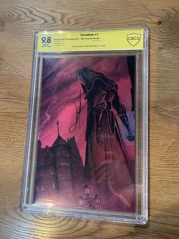 Forsaken #1 - Second Sight Publishing - 2021 CBCS 9.8 SIGNED - Fiumara