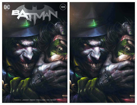 Batman #100 (2-Comic SET) - DC Comics - 2020 - Mattina Trade Dress + Virgin Cove