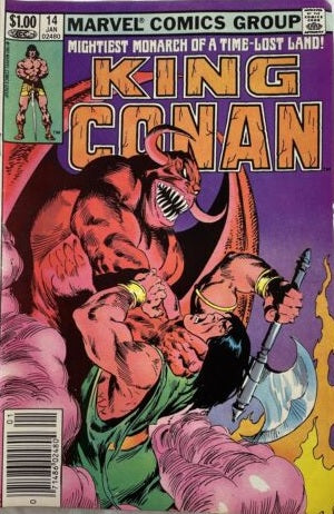 King Conan #14 - Marvel Comics - 1983