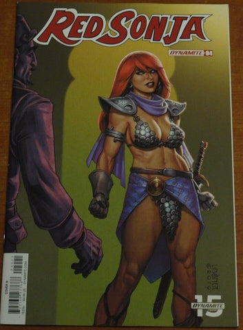Red Sonja #4 - Dynamite - 2019 - Cover B Linsner