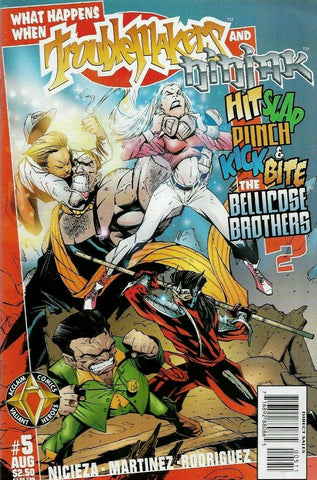 Troublemakers #5 - Acclaim Comics - 1997
