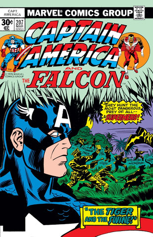 Captain America #207 - Marvel Comics - 1977