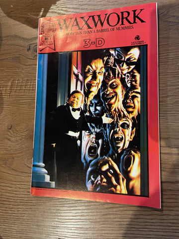Waxwork in 3D #1 - Blackthorne Publishing - 1988