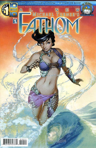 Michael Turner’s Fathom #1a - Aspen Comics - 2013