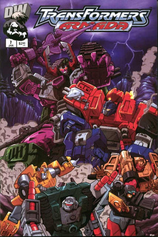 Transformers Armada #7 - Dreamwave DW - 2002