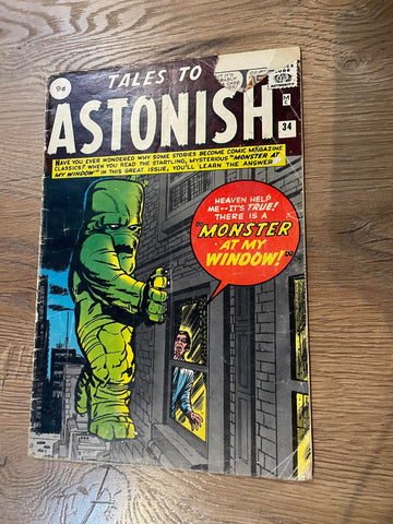 Tales to Astonish #34 - Marvel Comics - 1962 **