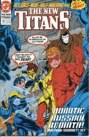 The New Titans #77 - DC Comics - 1991