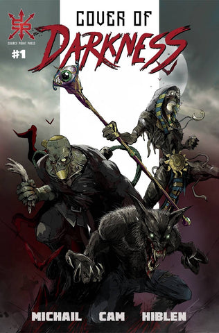 Cover of Darkness #1 - Source Point Press - 2022 - Cover A