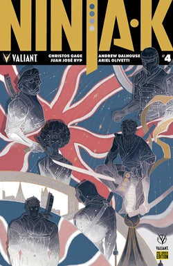 Ninja-K #4 - Valiant - 2018 - Pre-Order Edition