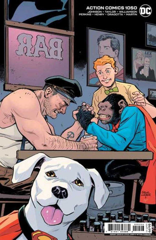 Action Comics #1050 - DC Comics - 2022 - Cover M Lieber Card Stock Variant