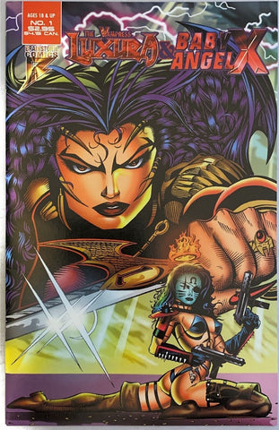 The Vampress Luxura & Baby Angel X #1 - Brainstorm Comics - 1996