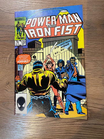 Power Man and Iron Fist #122 - Marvel Comics - 1986