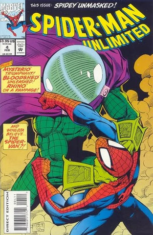 Spider-Man Unlimited #4 - Marvel Comics - 1994