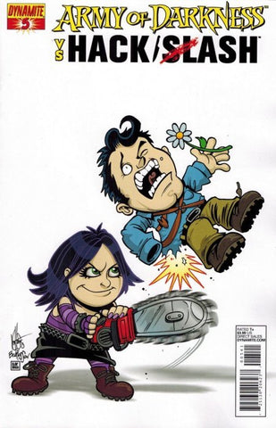 Army of Darkness vs Hack/Slash #5 - Dynamite - 2014 - Variant D