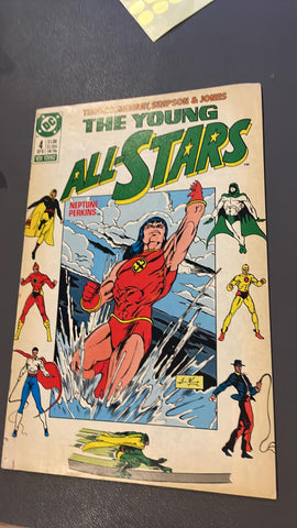 The Young All Stars #4 - DC Comics - 1987