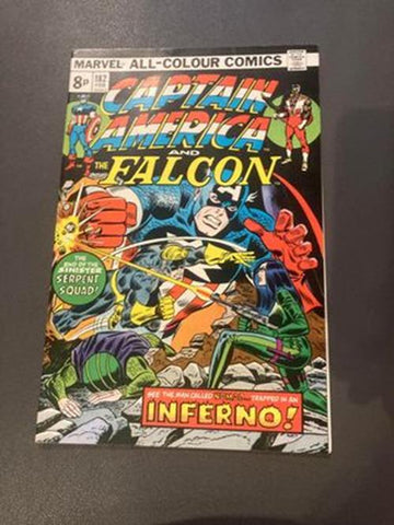 Captain America #182 - Marvel Comics - 1975