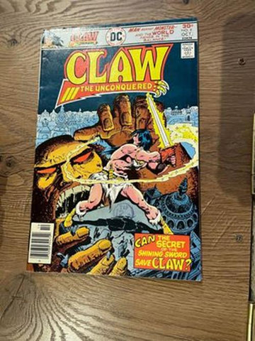 Claw the Unconquered #9 - DC Comics - 1976