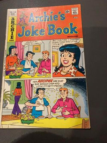 Archie's Joke Book #218 - Archie Comics - 1976