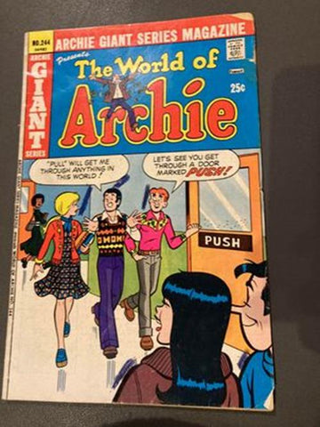 Archie Giant Series Magazine #244 - Archie Comics - 1976