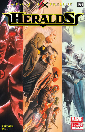 Heralds #2 (of 3) - A Paradise X Prelude - Marvel - 2001