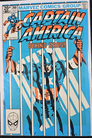 Captain America #260 - Marvel Comics - 1981
