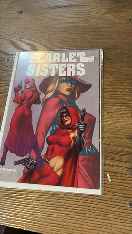 Scarlet Sisters #1 - Dynamite Comics - 2022 (Ref. Box A2)