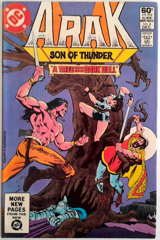 Arak Son Of Thunder #4 - DC Comics - 1981