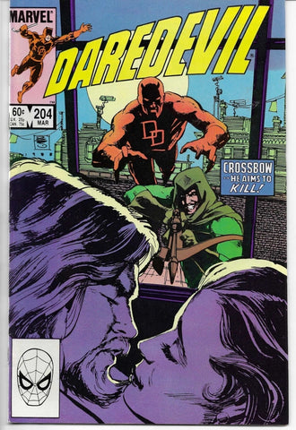 Daredevil #204 - Marvel Comics - 1984