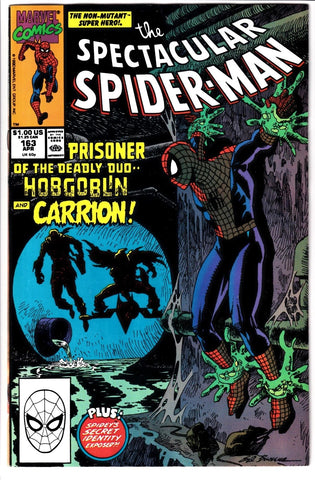 Spectacular Spider-Man #163 - Marvel Comics - 1990