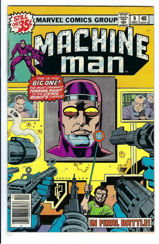 Machine Man #9  - Marvel Comics - 1978