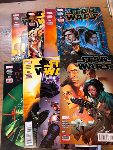 Star Wars #2- #9 - Marvel Comics - 2015 - 8 Comic Run