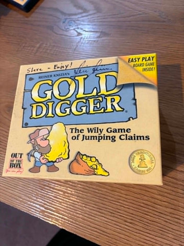 Gold Digger - Reiner Knizia - SIGNED
