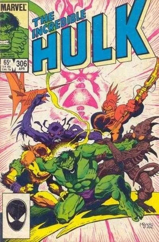 Incredible Hulk #306 - Marvel Comics - 1984