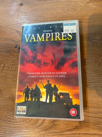 "John Carpenter's Vampires" VHS Video
