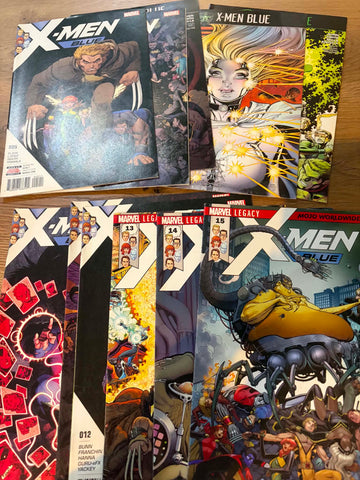 X-Men Blue #5-15 - Marvel Comics - 2018 (11 x Comic Run)