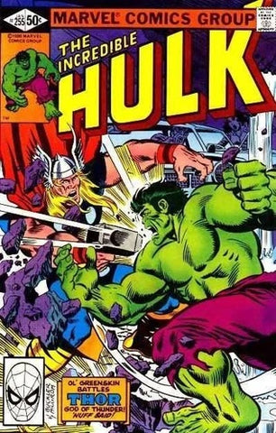 Incredible Hulk #255 - Marvel Comics - 1981