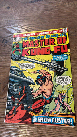 Master Of Kung Fu #31 - Marvel Comics - 1975