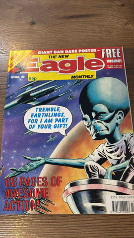 Eagle Monthly October 1991 - British Comic - Includes Poster