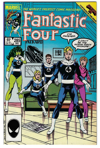 Fantastic Four #285 - Marvel Comics - 1985