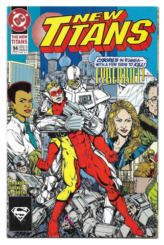 The New Titans #94- DC Comics - 1993