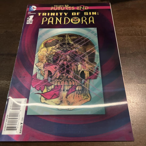 Trinity of Sin Pandora Future's End #1 - DC Comics - 2014 - Lenticular Cover