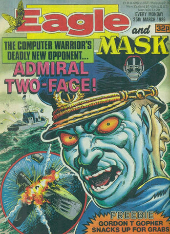 Eagle and Mask 25th March 1989 - British Comic