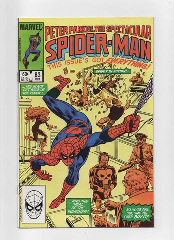 Peter Parker, The Spectacular Spider-Man #83 - Marvel Comics - 1983