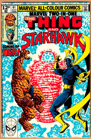 Marvel Two-in-One #61 - Marvel Comics - 1981
