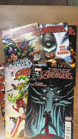 The New Avengers #1-6 - Marvel Comics - 2016 (6x Comic Run)