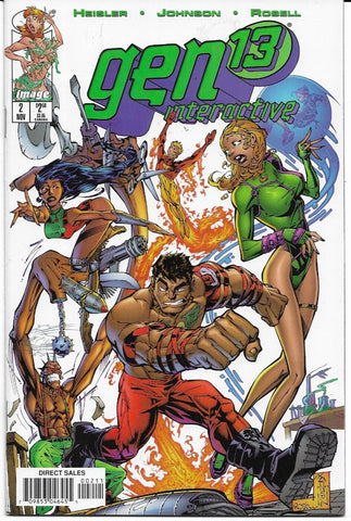 Gen13 Interactive #2 - Image Comics - 1997